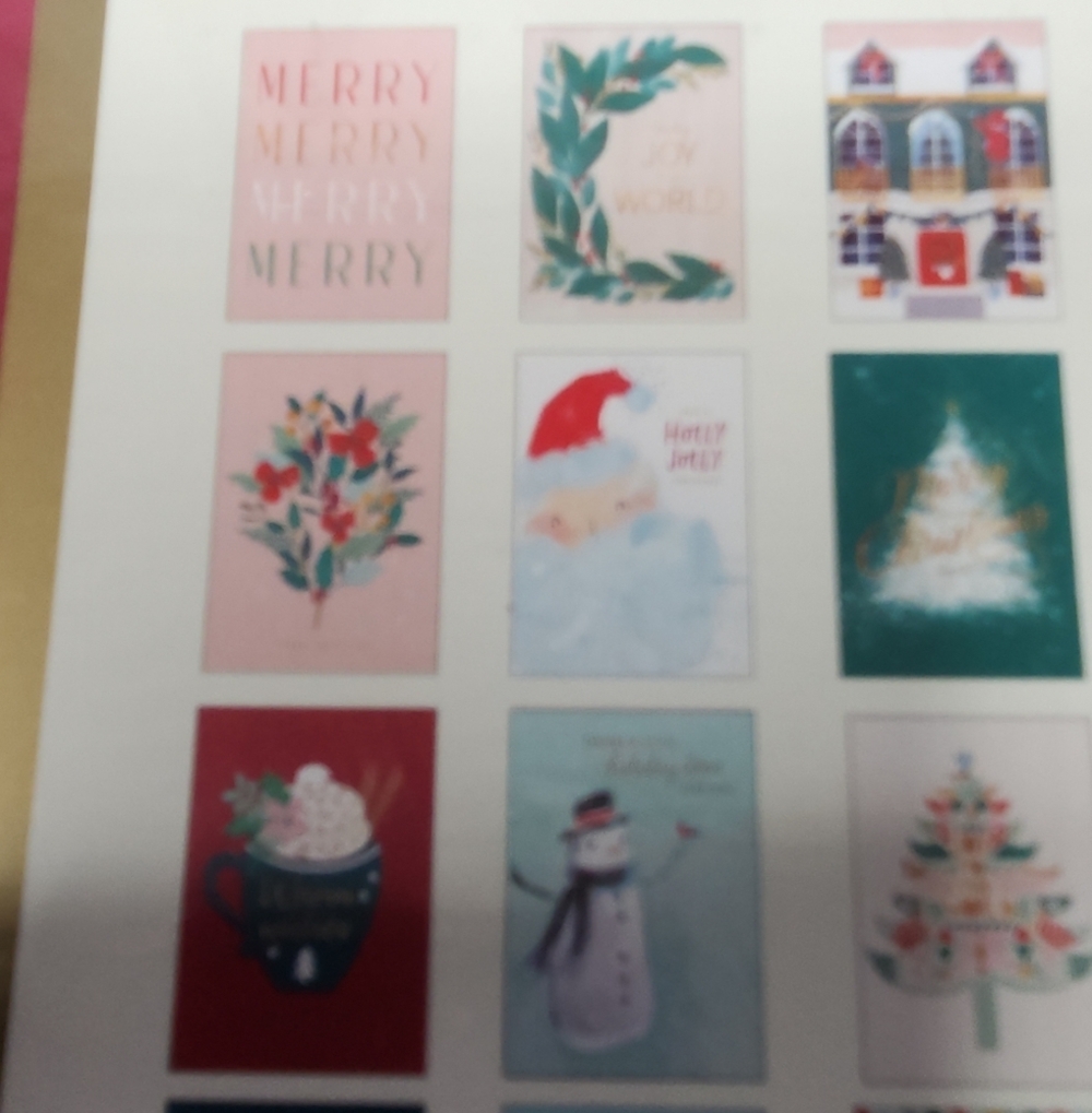 Boxed Holiday Cards Set 24ct - American Greetings: Christmas Cards Pack - Picture 9 of 12